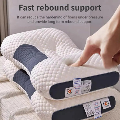 Saiveon 3D Spa Massage Neck Pillow for Better Sleep