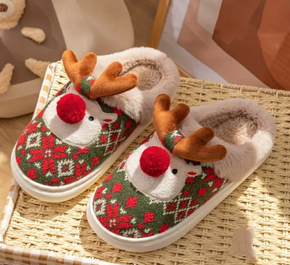 Saiveon Kerst Pluche Pantoffels