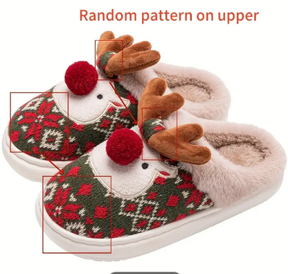 Saiveon Kerst Pluche Pantoffels