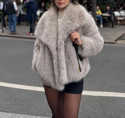 Saiveon Winter Plush Coat