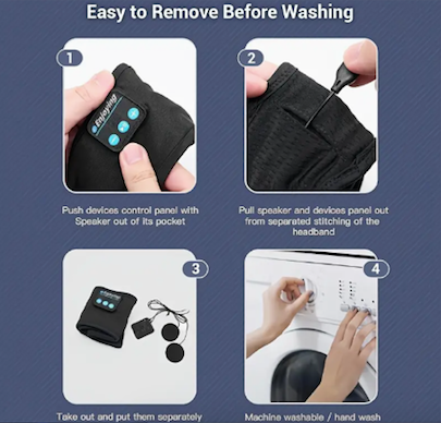 Saiveon AeroSound Bluetooth Hoofdband