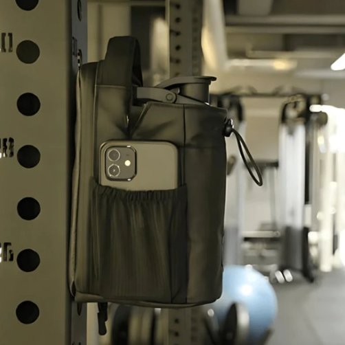 Saiveon Sporttas met Waterfleshouder