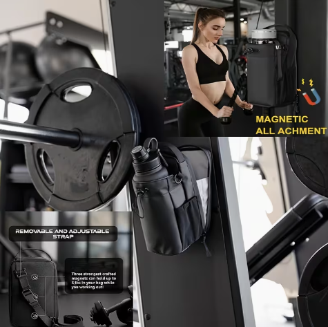 Saiveon Sporttas met Waterfleshouder