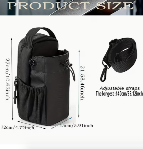 Saiveon Sporttas met Waterfleshouder