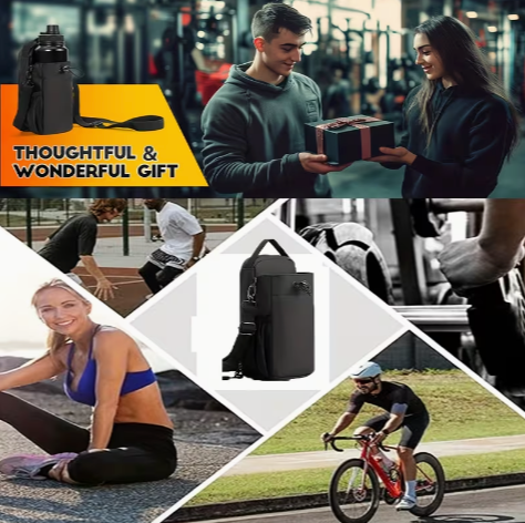 Saiveon Sporttas met Waterfleshouder