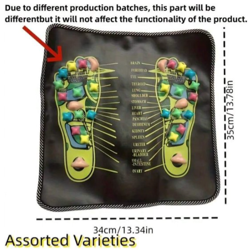 Reflexology Stone Massage Mat