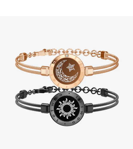 Saiveon Smart Bracelet with Flash & Vibration for Couples