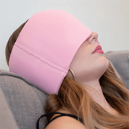 Saiveon Ice Compress Headache Relief Eye Mask Hat.