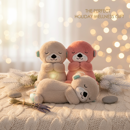 Feestelijke promotiefoto met Saiveon ademende beertjes