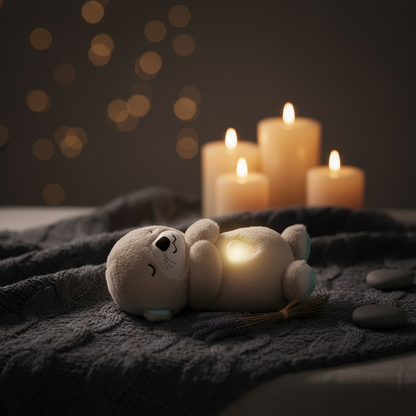 Saiveon Ademende beer, rustgevende knuffel