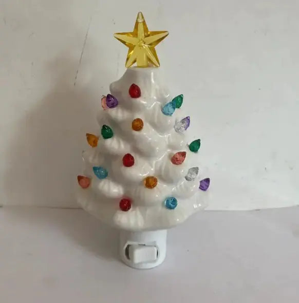 Saiveon cadeau nacht lamp Kerstboom met aan/uit knop