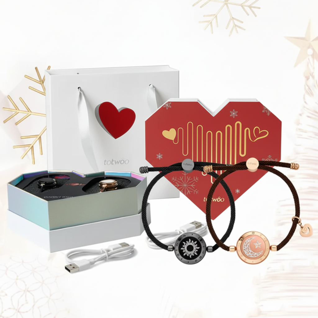 Saiveon Smart Bracelet with Flash & Vibration for Couples